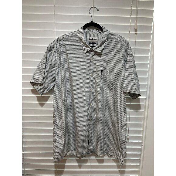 Barbour Short Sleeve Button Up Shirt - Size‎ XXL - Picture 1 of 6